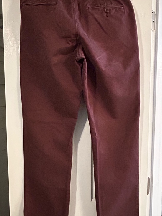 J. Crew Other - J. Crew Maroon “Broken In” Straight-Leg Chinos